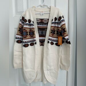 Gymboree Southwestern design Knit Sweater by Gymboree. Size 10 girls.